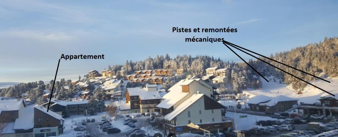 Apt Confortable Au Pied Des Pistes Et De La Foret Bolquere Exterior photo