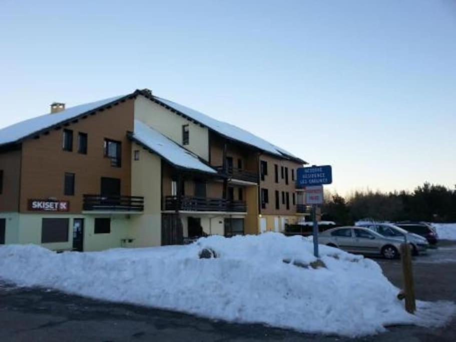 Apt Confortable Au Pied Des Pistes Et De La Foret Bolquere Exterior photo